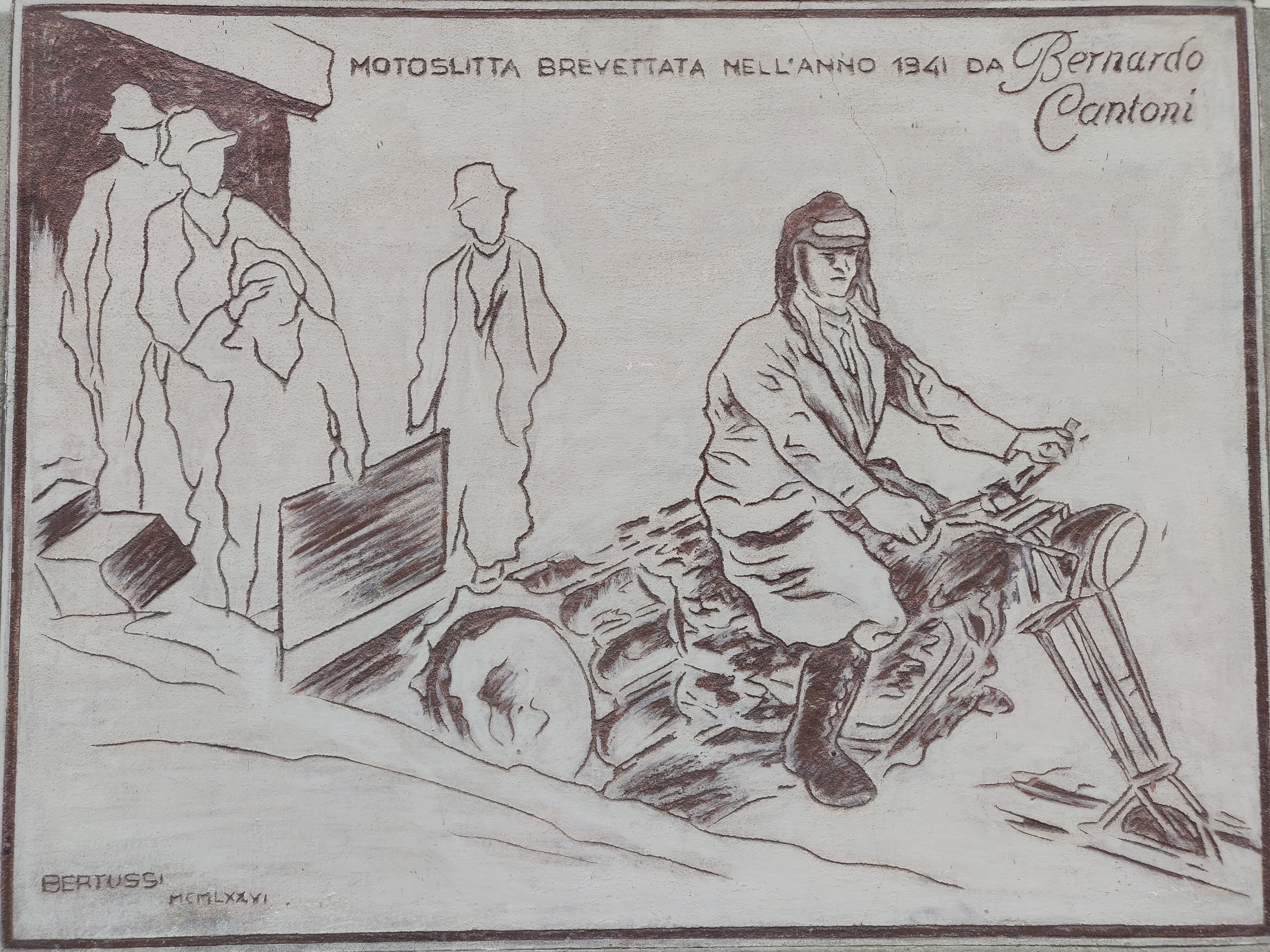 Depiction on the house